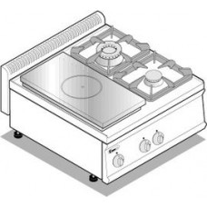 Плита комбинированная газовая Tecnoinox РСP70G7 111025 613004